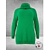 YOEK Trui  Losse Col  PELOSO Groen